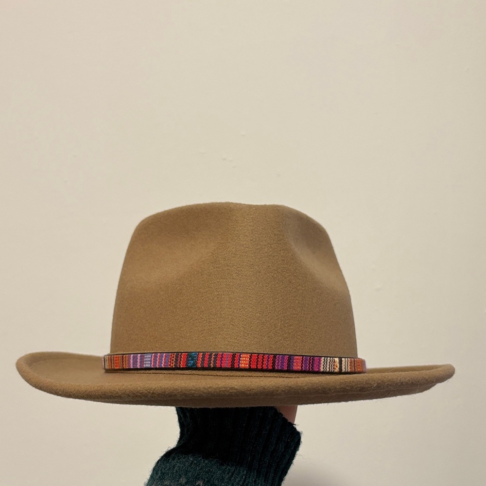 HATSMITHE Tan Vegan Wool Hat